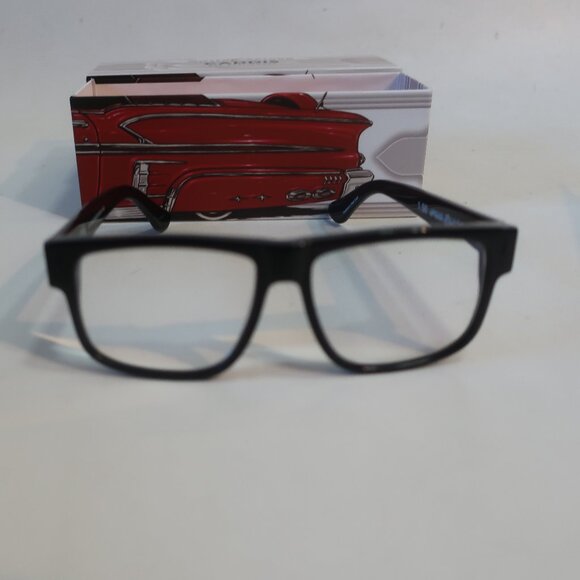 Womens Caddis 1.50 Mister Cartoon 56 16 145 Black Eye Appliances Reading Glasses - Picture 2 of 8